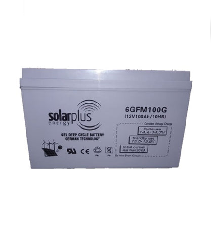 Batteria solare GEL 250Ah / 12v PlusEnergy TPG250